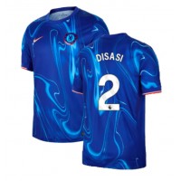 Camisa de Futebol Chelsea Axel Disasi #2 Equipamento Principal 2024-25 Manga Curta